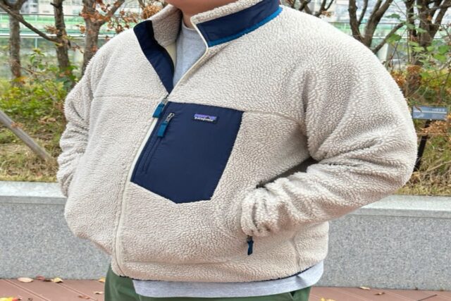 파타고니아 후리스 레트로x 사이즈 선택팁 겨울코디팁