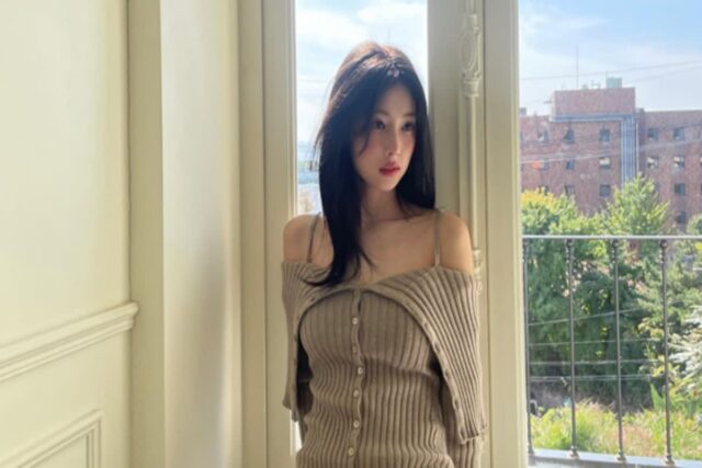 강혜원, 오프숄더 드레스 자태…’퓨어 섹시의 정석’