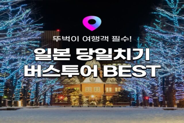 [일본 여행 꿀팁] 뚜벅이 여행객 필수! 일본 당일치기 버스투어 추천 BEST :: 오사카-교토/후쿠오카-유후인/삿포로-비에이/오키나와 버스투어