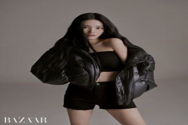 엔믹스 출신 지니, 버커루 윈터 스타일링 화보…당당한 매력