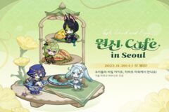 ‘원신’ 상설 테마 카페, 11월 29일 오픈 예고