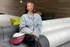 고민시, 간편하면서도 트렌디한 스트리트 패션