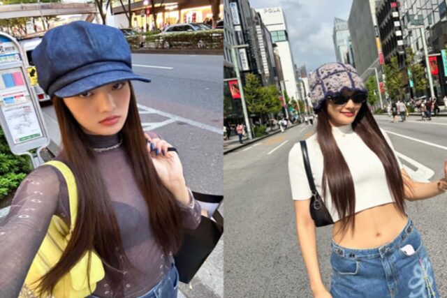 시스루부터 크롭톱까지… (여자)아이들 민니, 도쿄를 빛낸 스트리트 패션