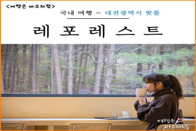 대전 수통골 근처 레포레스트 신상 대형 카페 커플 데이트 핫플 뷰맛집