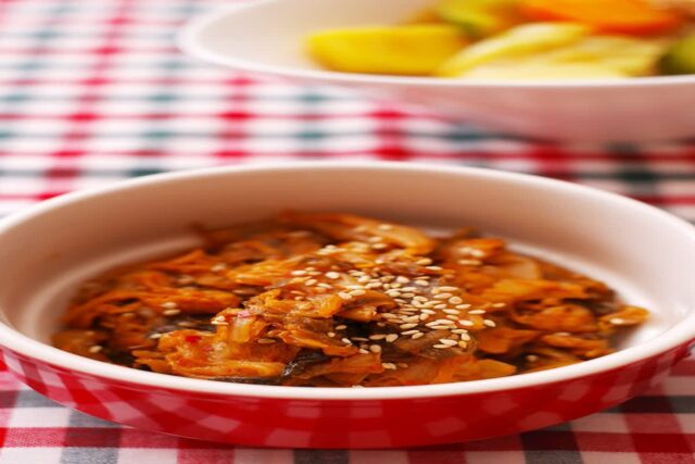 밥반찬 간단한 밑반찬 만들기 김치 볶음 레시피