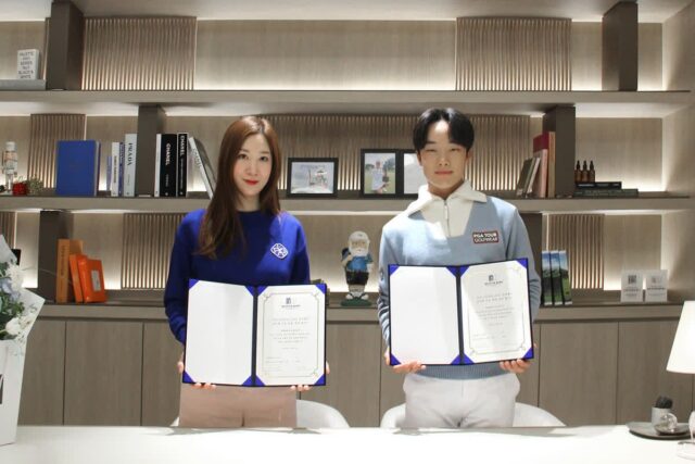 PGA TOUR & LPGA 골프웨어, ‘골프 유망주’ 송민혁과 후원 계약 체결