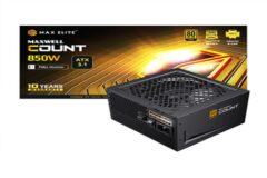 맥스엘리트, 파워 신제품 ‘카운트 850W ATX 3.1’ 출시