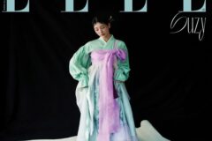 수지, 패션지 ‘엘르’ 첫 한복 표지 모델됐다… 타임스퀘어 전광판에도 공개