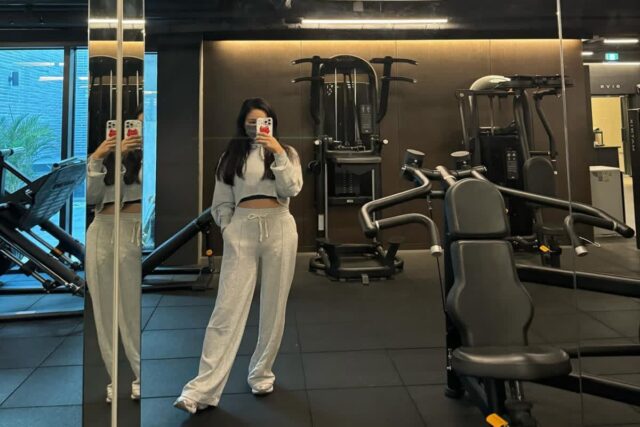고소영의 세련된 스포츠웨어로 ‘오운완’ 인증