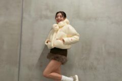 트와이스 지효, ‘스타일 아이콘’의 세련된 겨울철 스트리트 스타일