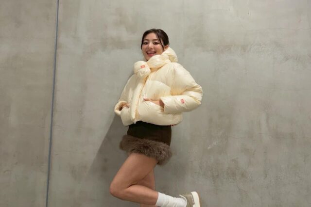 트와이스 지효, ‘스타일 아이콘’의 세련된 겨울철 스트리트 스타일