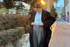 한파 속에서도 스타일은 놓칠 수 없다… 오마이걸 미미, 얼죽코 스타일링