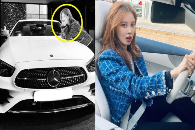 “한파에도 뚜껑 열고 질주” 1억 오픈카 뽑은 여배우는?