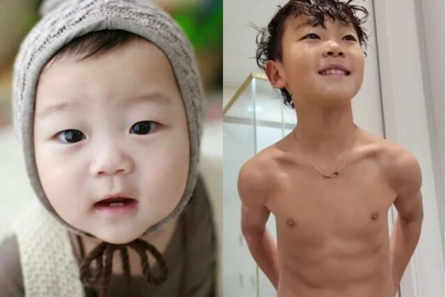 이것이 유전자의 힘? 9살인데 국가대표급 근육 자랑한 대박이