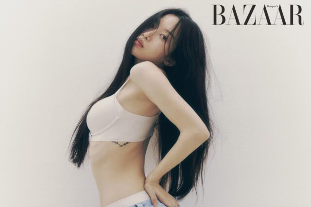 문가영, 캘빈클라인 언더웨어 화보로 선보인 고혹적 매력