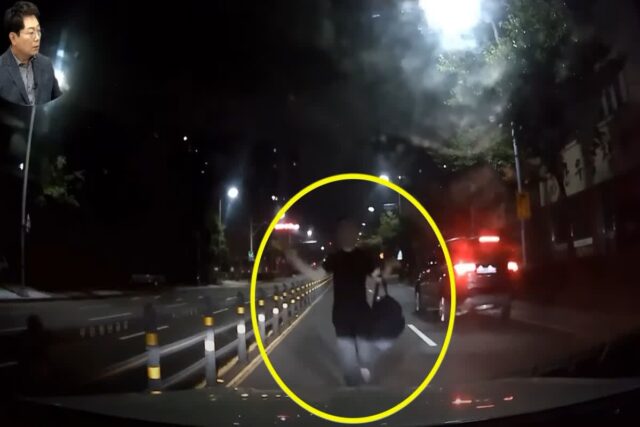 “더 이상 운전 못하겠습니다…” 한밤중 차로 달려들어 행패 부린 男