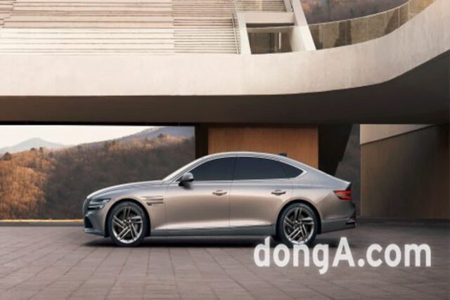 승차감 개선된 제네시스 ‘G80’… 5890만원부터 시작