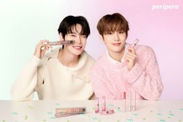 NCT 도영X정우, 페리페라 모델 발탁…’사부작스’ 케미