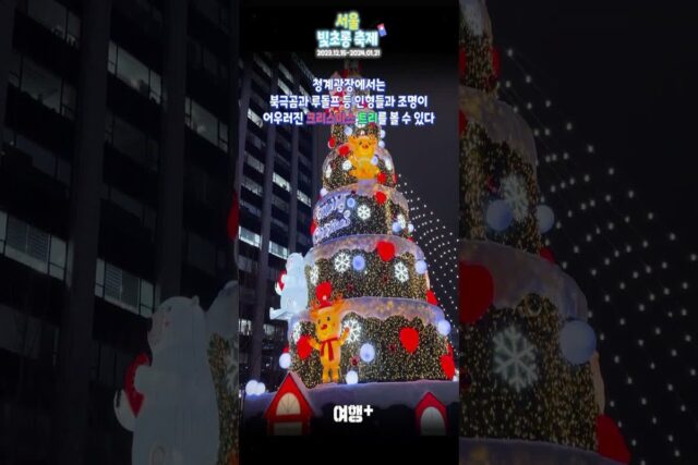 볼거리 가득✨ 서울빛초롱축제 & 광화문광장 마켓❗