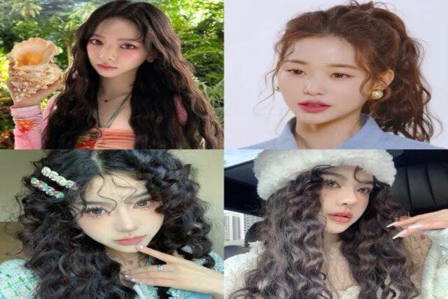 여자 파마 펌 종류 예쁜 젤리펌 물결펌 나이아가라펌 얼굴형