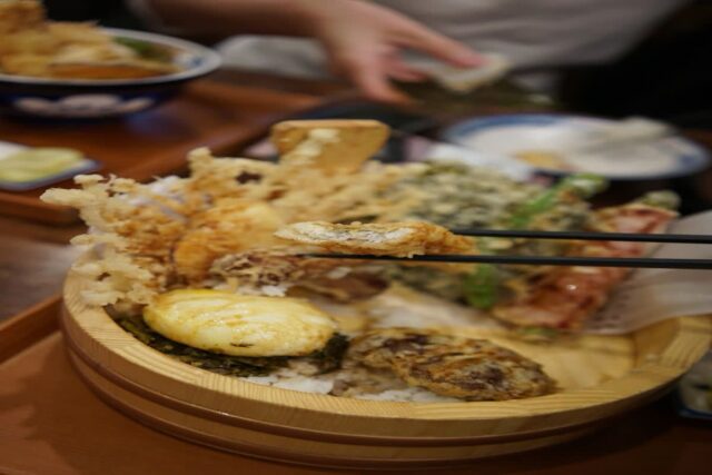 걸포맛집 바삭바삭한 저스트텐동