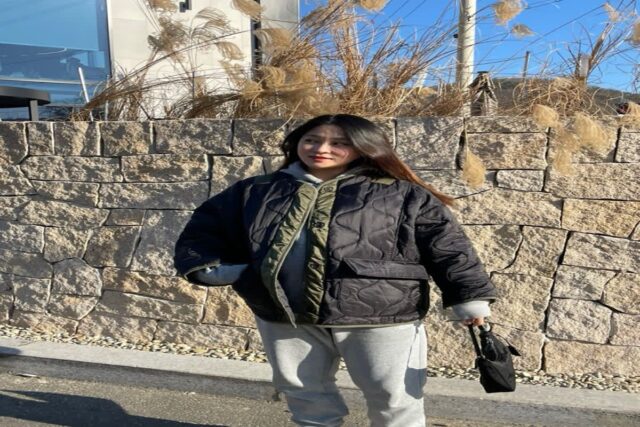 더프랭키샵 오버사이즈 여성 퀼팅자켓 후기 (마르띠)
