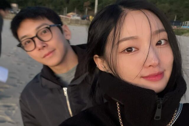 새봄♥박현준, 연상 연하 커플의 우아한 스타일링 하모니
