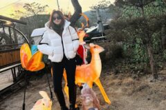 김소은, 도시적 스타일로 완성한 겨울 패딩룩