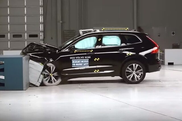 “역시 볼보는 볼보다” 볼보 XC60, IIHS 충돌테스트에서 만점 획득