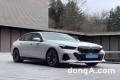 [신차 시승기]전기차 주행의 즐거움 ‘BMW i5’