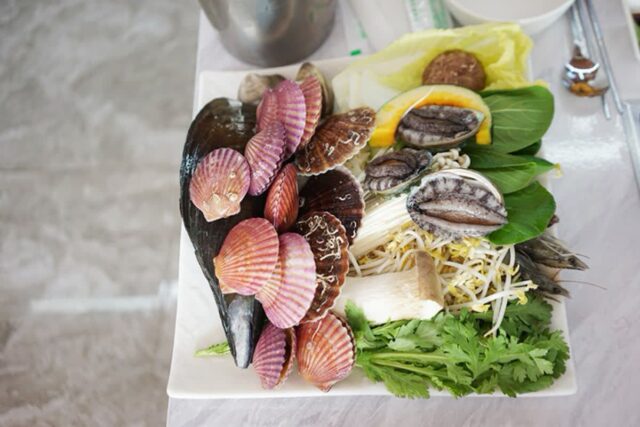 석모도맛집 진짜진짜 시원한 갯바다해물샤브칼국수