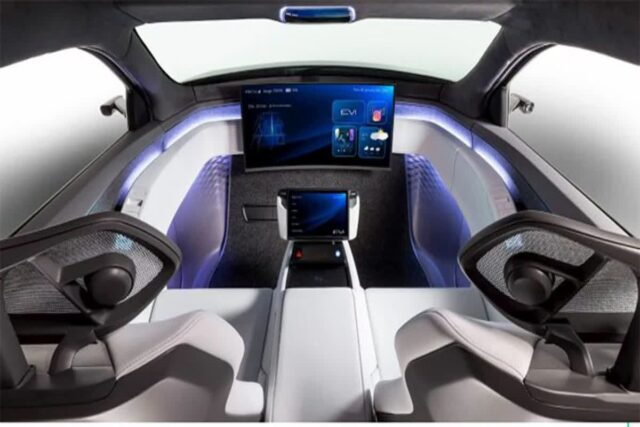 CES 2024- 옌펑, 스마트 캐빈 시트의 전기차 인테리어 컨셉 공개