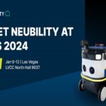 [CES 2024] 뉴빌리티, AI CCTV 탑재 순찰로봇 알린다