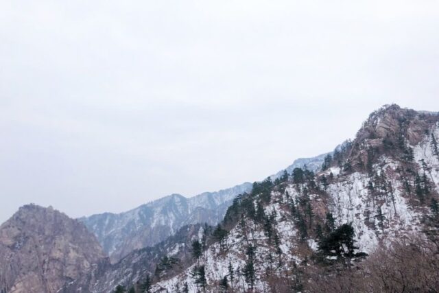 강원도 겨울여행 설경명소, 설악산국립공원 입장료 케이블카 권금성