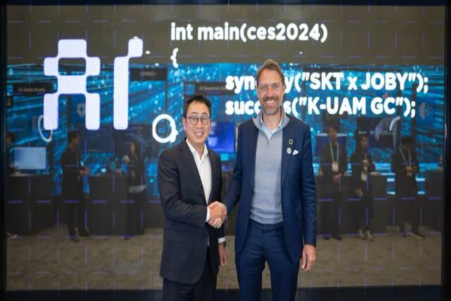 [CES 2024] SKT 유영상, 조비 에비에이션 CEO와 UAM 협력 확대 논의