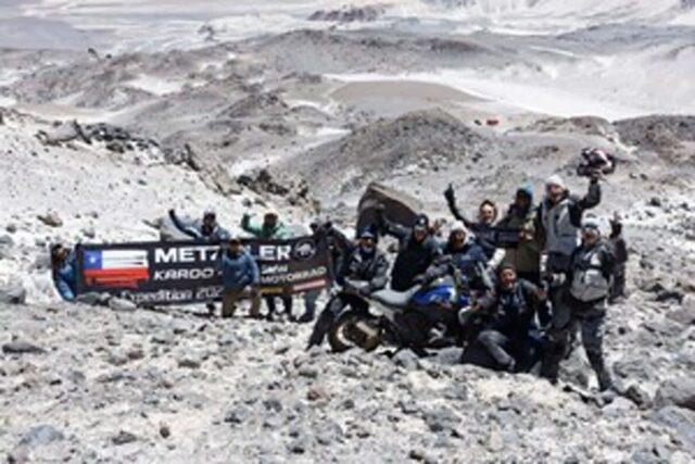BMW 뉴 R 1300 GS, 세계 最高 활화산 6027m 정복했다