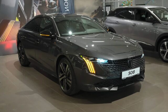 2024 푸조 508 GT 플러그인 하이브리드 페이스리프트 외관 및 실내 이미지
