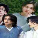 2024 헤어트렌드 멋진 남자 긴머리 가르마펌 이미지