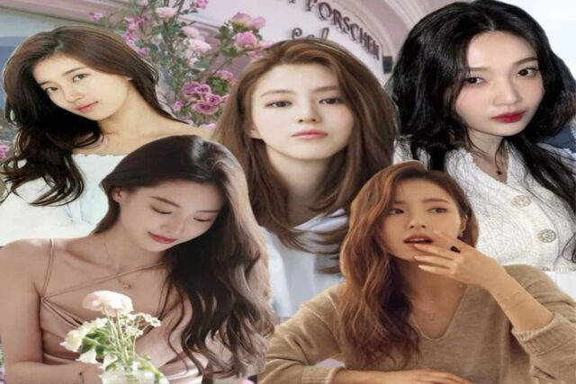 트렌디한 여자 긴머리 레이어드펌 스타일링팁