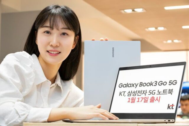 KT, 50만원대 삼성 노트북 ‘갤럭시북3 GO 5G’ 출시