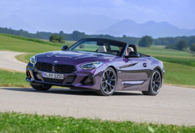 7천만원대 구매 가능한 2024 BMW Z4 스포츠카 컨버터블 (가격 실내 제원 이미지)