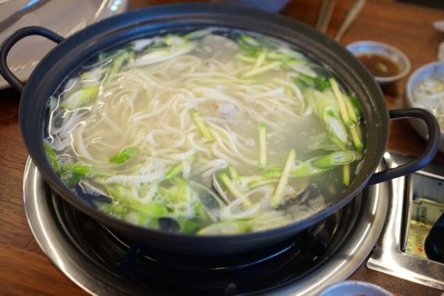 김포 칼국수 시원한 우이며녹