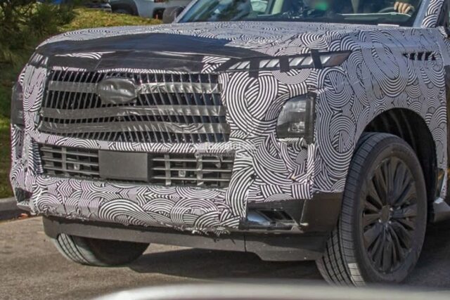 “압도적인 크기! 펠리세이드 아니었네?!” 인피니티 QX80 스파이샷