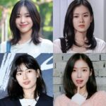 2024 긴단발 헤어스타일 C컬펌 헤어트렌드