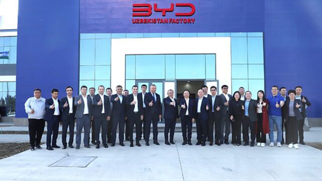중국 BYD, 우즈베키스탄 공장에서 생산 개시