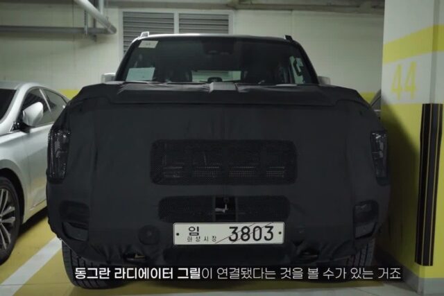 “호주에서 그렇게 기대하고있다?!” 기아 타스만 픽업 스파이샷 포착