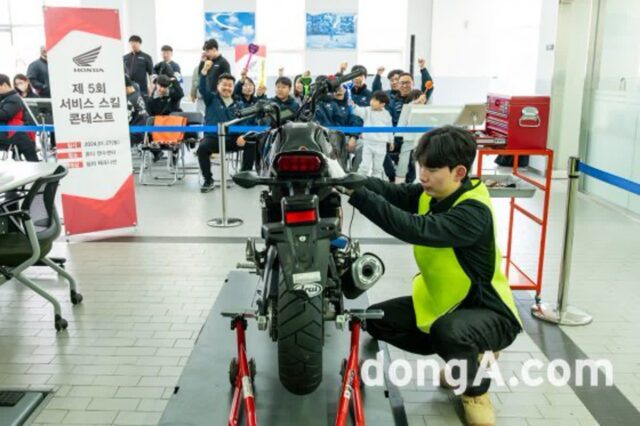 제5회 혼다 모터사이클 서비스 스킬 콘테스트 개최