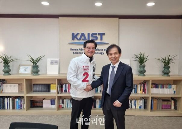 이석봉 예비후보, 카이스트 총장 만나 ‘K-네옴 시티’ 등 논의