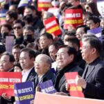 중기인 3500명 국회 결집…”80%가 중처법 대비 못해”