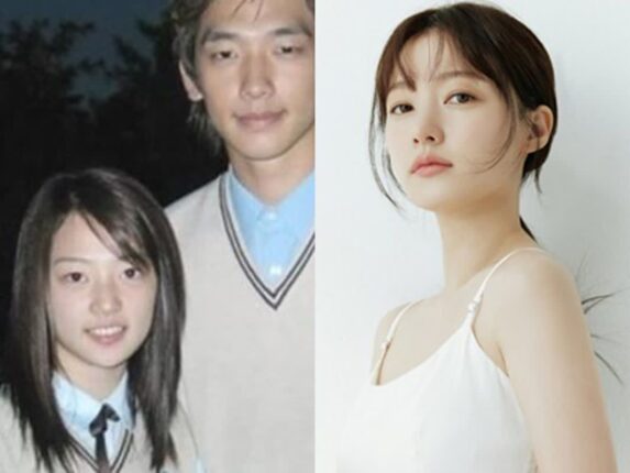 비 옆에서 수줍어하던 여고생의 놀라운 반전 근황